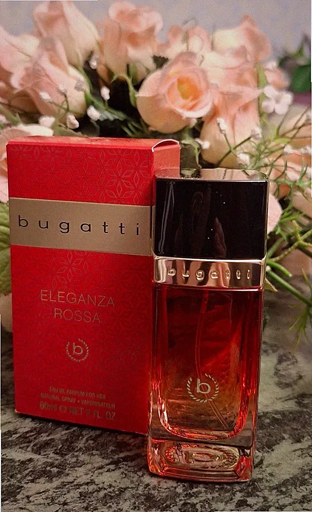 BUGATTI-ELEGANZA ROSSA. EdP. 60 ml. VEGANE FORMEL.Spray