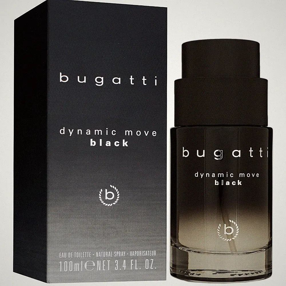 Bugatti Fashion Dynamic Move Black 100 ml Eau de Toilette EDT Herrenduft
