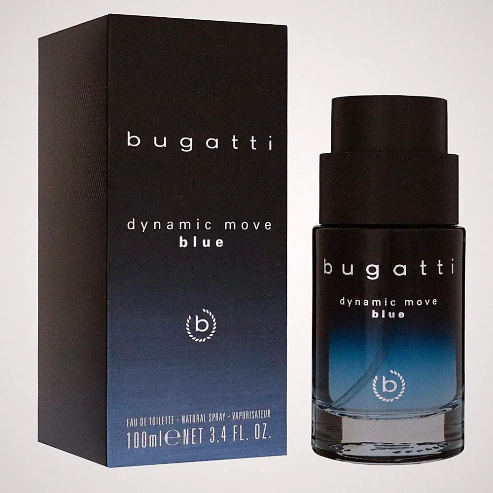 Bugatti Fashion Dynamic Move Blue 100 ml Eau de Toilette EDT Herrenduft