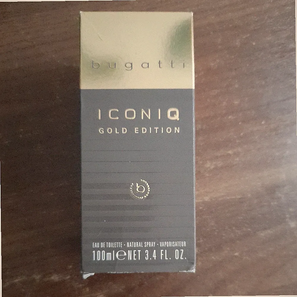 Bugatti ICONIQ Gold Edition Eau de Toilette 100ml neu OVP