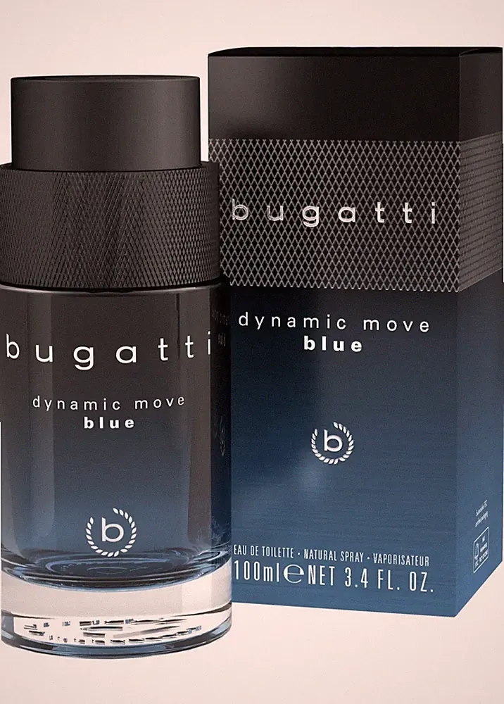 Bugatti * Move Blue * Herren Parfum - Eau de Toilette 100 ml. Spray / NEU & OVP