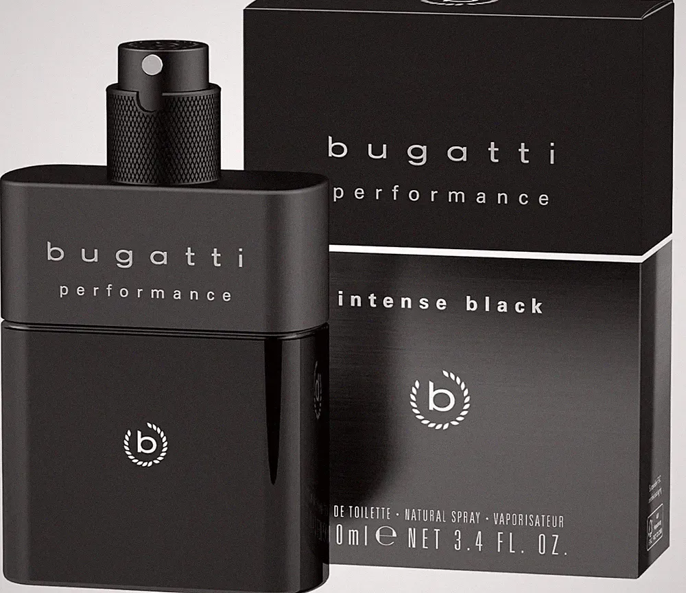 ✅Bugatti Performance Intense Black Eau de Toilette Herren Parfum EdT Duft 100ml✅