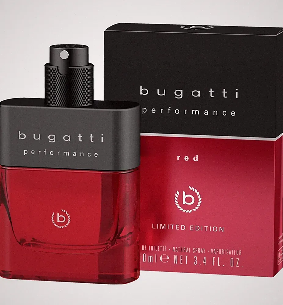 BUGATTI Performance * RED * Eau de Toilette 100 ml. LIMETED EDITION Parfum / NEU