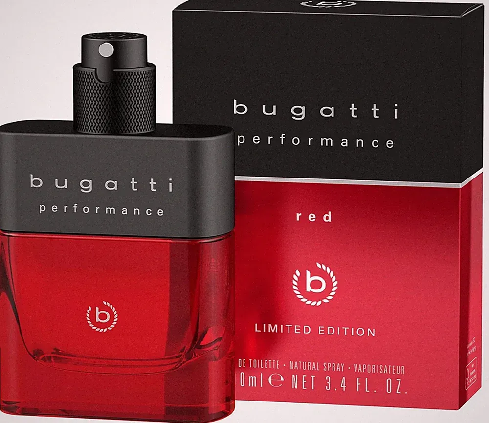✅ Bugatti Performance Red Ltd. Eau de Toilette Herren Parfum EdT Duft 100ml ✅
