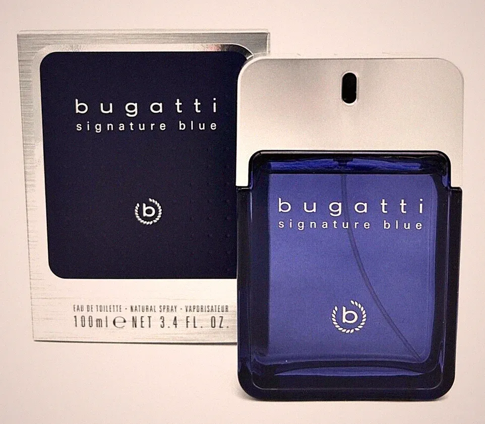 ✅ Bugatti Signature Blue Herren Parfum EdT Duft Eau de Toilette 100ml Neu OVP ✅