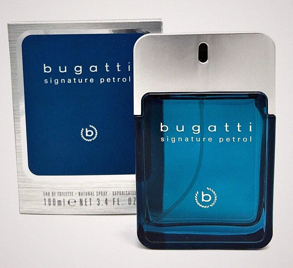 ✅ Bugatti Signature Petrol Herren Parfum EdT Duft Eau de Toilette 100ml Neu OVP✅