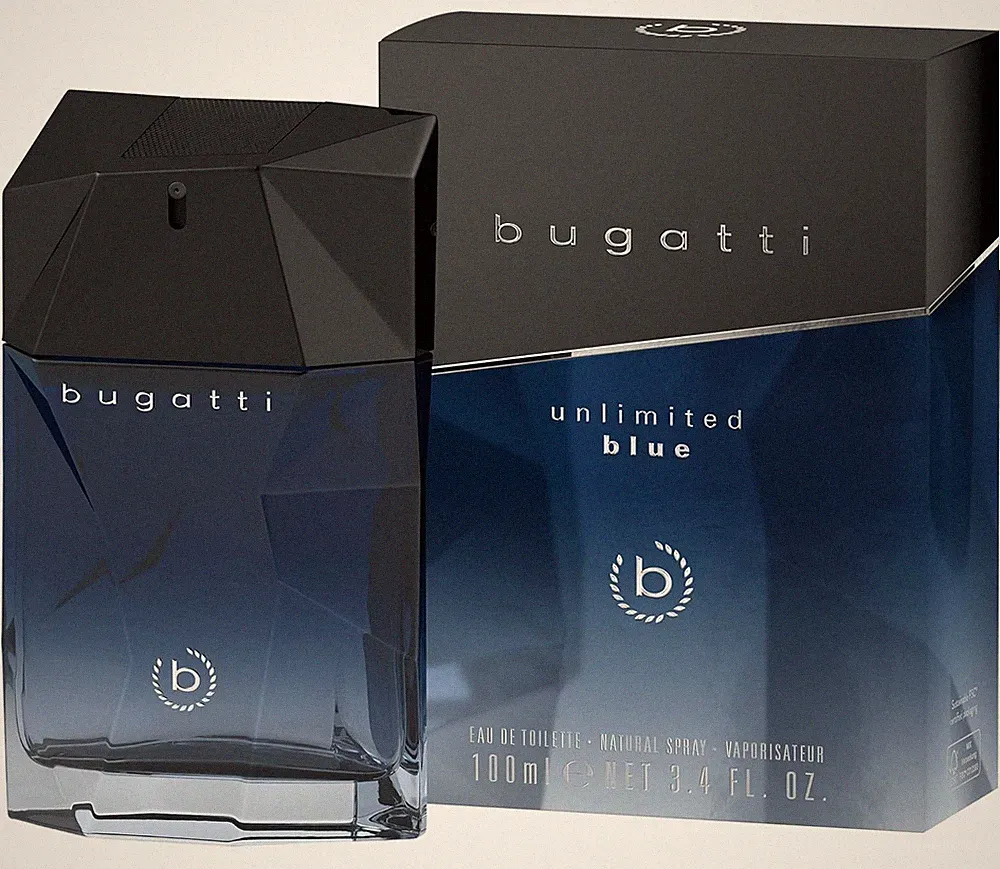 bugatti UNLIMITED BLUE Eau de Toilette Spray aromatisch aquatischer Duft 100ml