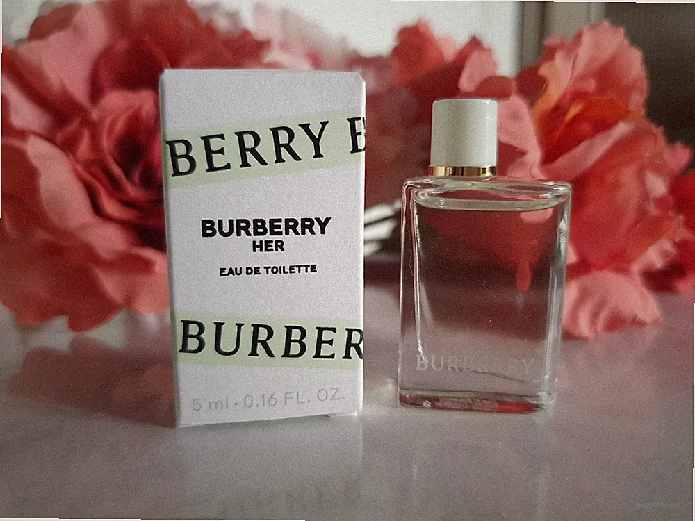 Burberry 💚 Her Eau De Toilette 5ml Miniatur Neu