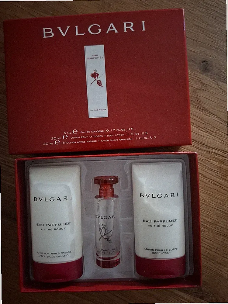 Bvlgari Eau Parfume Au The Rouge Parfum Creme Bodylotion - Set - Neu!