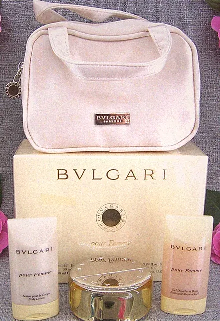 Bvlgari POUR FEMME Eau de Parfum 25 ml 💕Body Lotion & Duschgel 💕Geschenkset