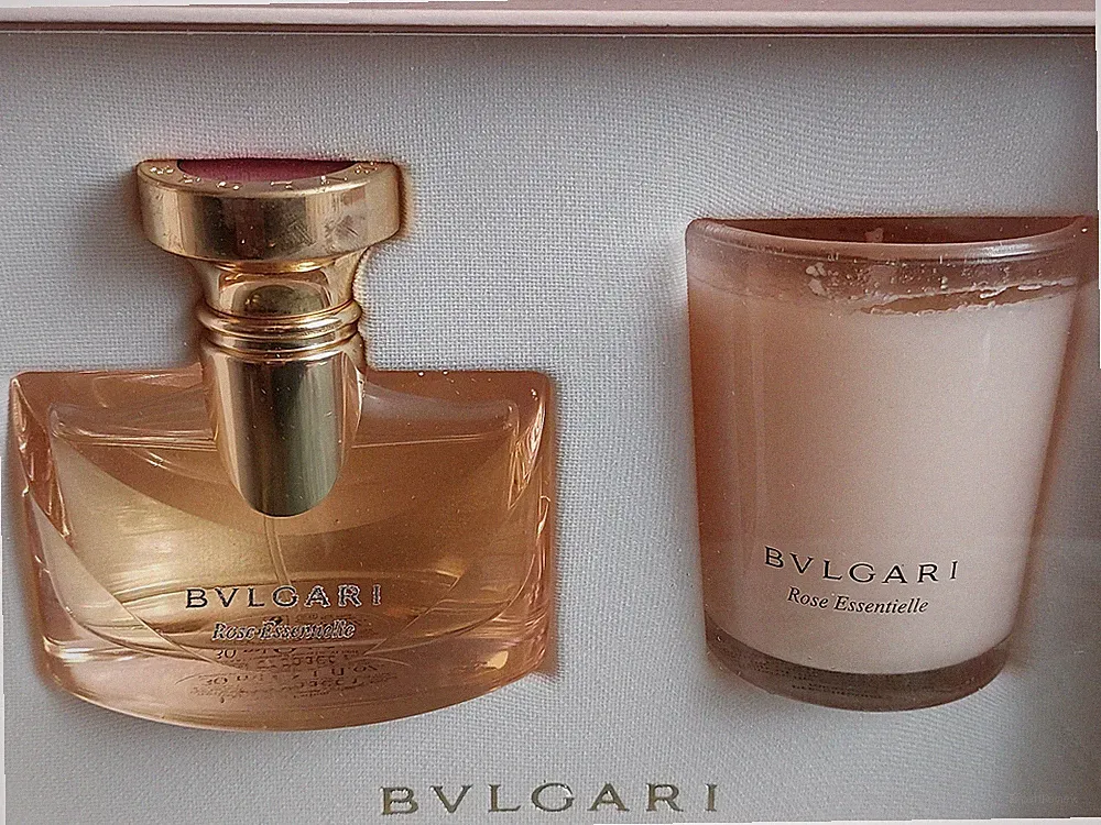 Bvlgari Rose Essentielle Set EdP 30ml+Duftkerze Neu Rarität