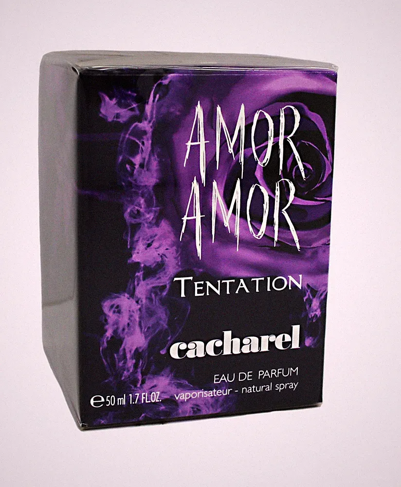 Cacharel, Amor Amor Tentation, Eau de Parfum Natural Spray, 50ml Neu Versiegelt