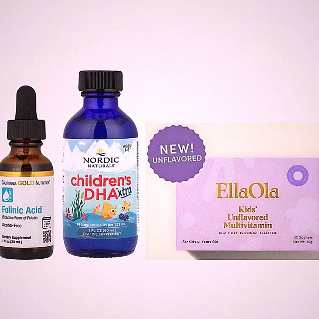 California Gold Nutrition Folinsäure, EllaOla, DHA Nordic Speech & Development
