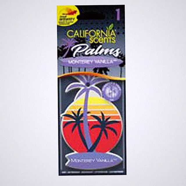 California Scents Lufterfrischer Duftbaum Palme Vanilla