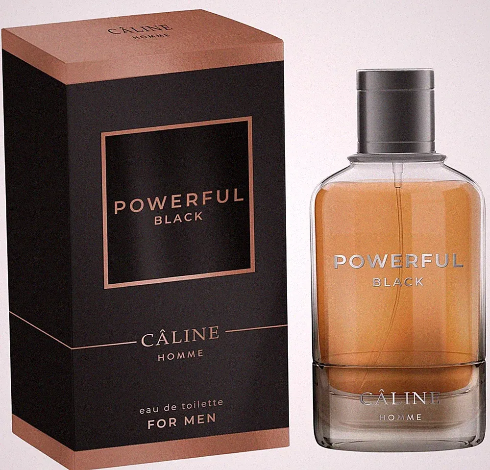 ✅ Caline Homme Powerful Black Eau de Toilette EdT Herren Parfum For Men 60ml ✅