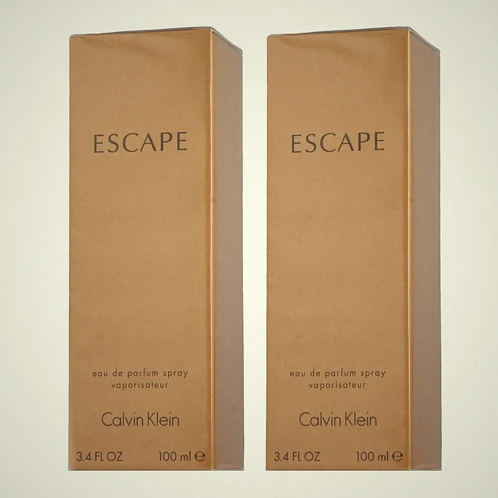 Calvin Klein Escape Women - EDP Eau de Parfum 100ml - 2x