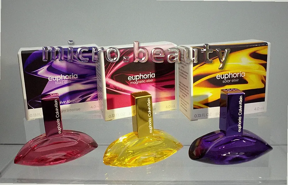 CALVIN KLEIN EUPHORIA ELIXIR • 3 x 4ml Parfum Intense Miniaturen Neuheit 2026
