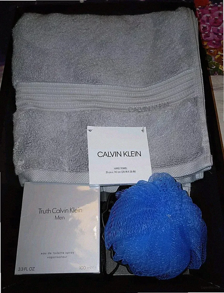 Calvin Klein Herren Truth Parfum Handtuch Geschenkset