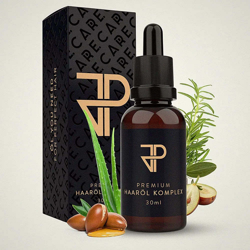 CARE Haaröl Komplex gegen Haarausfall – Premium Haaröl mit Rosmarin, Argan, J...