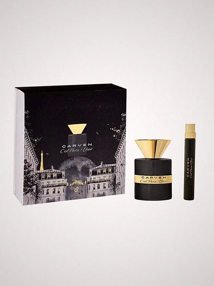 Carven C'Est Paris Elixir Damen-Geschenkset 100 ml (2-Teilig) Duft NEU OVP
