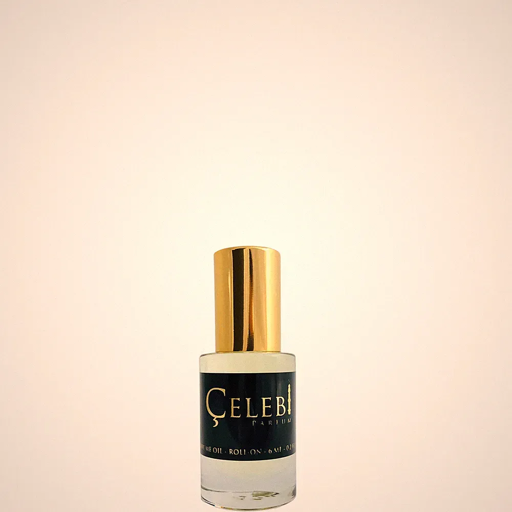 Celebi Parfum Vanilla Amber Musk Parfüm Öl Roll On Unisex 6 ml (süß, 014)