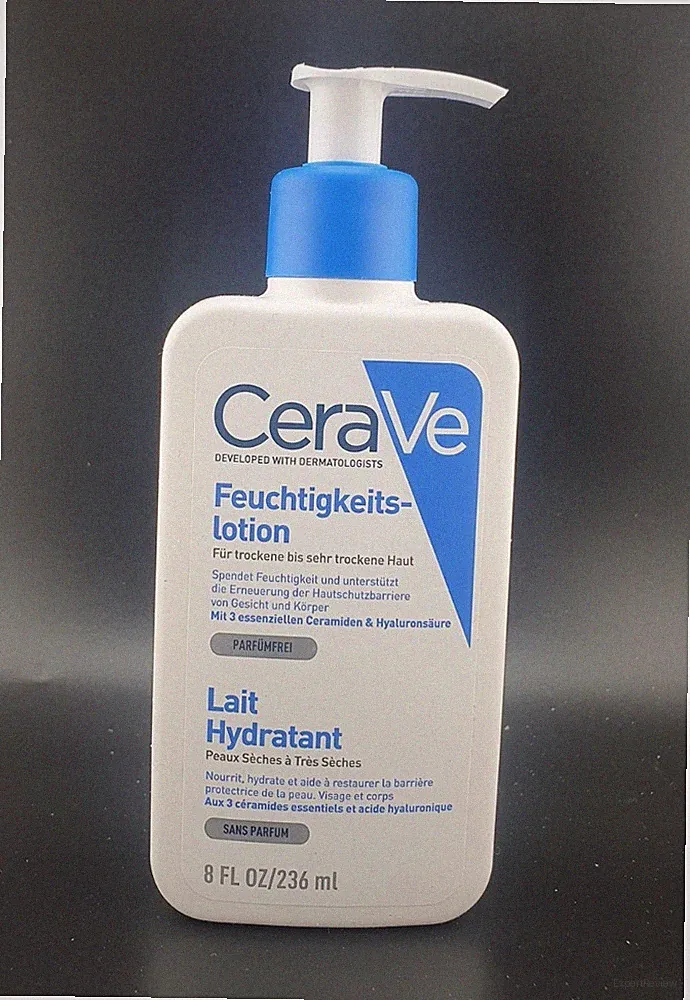 CERAVE Feuchtigkeitslotion 236 ml Parfümfrei für trockene bis sehr trockene Haut