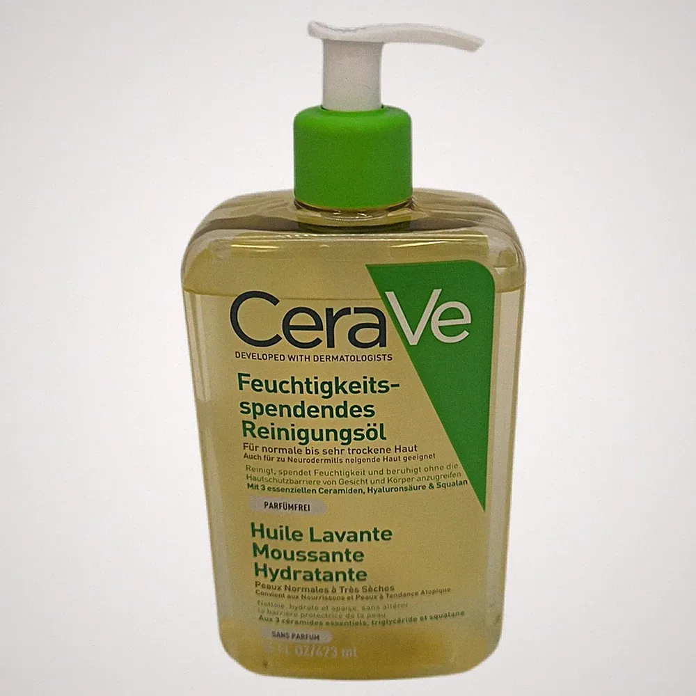 CeraVe Feuchtigkeitsspendendes Reinigungsöl, Intensive und langanhaltende Feucht