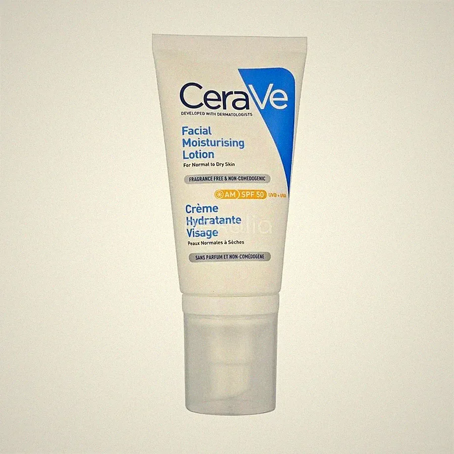 CeraVe Tagespflege Gesichtslotion LSF 50 UVA parfümfrei nicht komedogen 52ml NEU