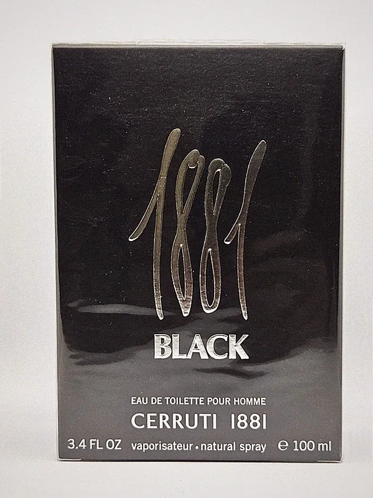 Cerruti 1881 Black 100ml Edt Pour Homme Natural Spray