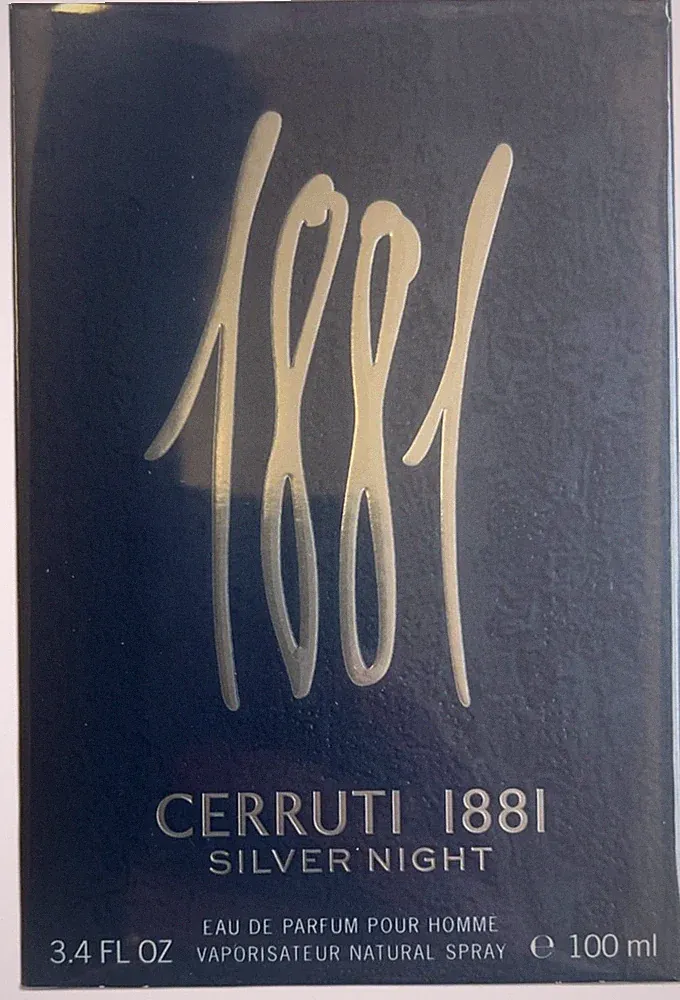Cerruti 1881 Silver Night Eau De Parfum für Herren OVP (100 ml)