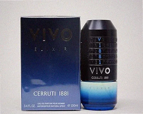 Cerruti 1881 Vivo Elixir Eau de Parfum pour Homme Spray 100 ml Herrenduft OVP