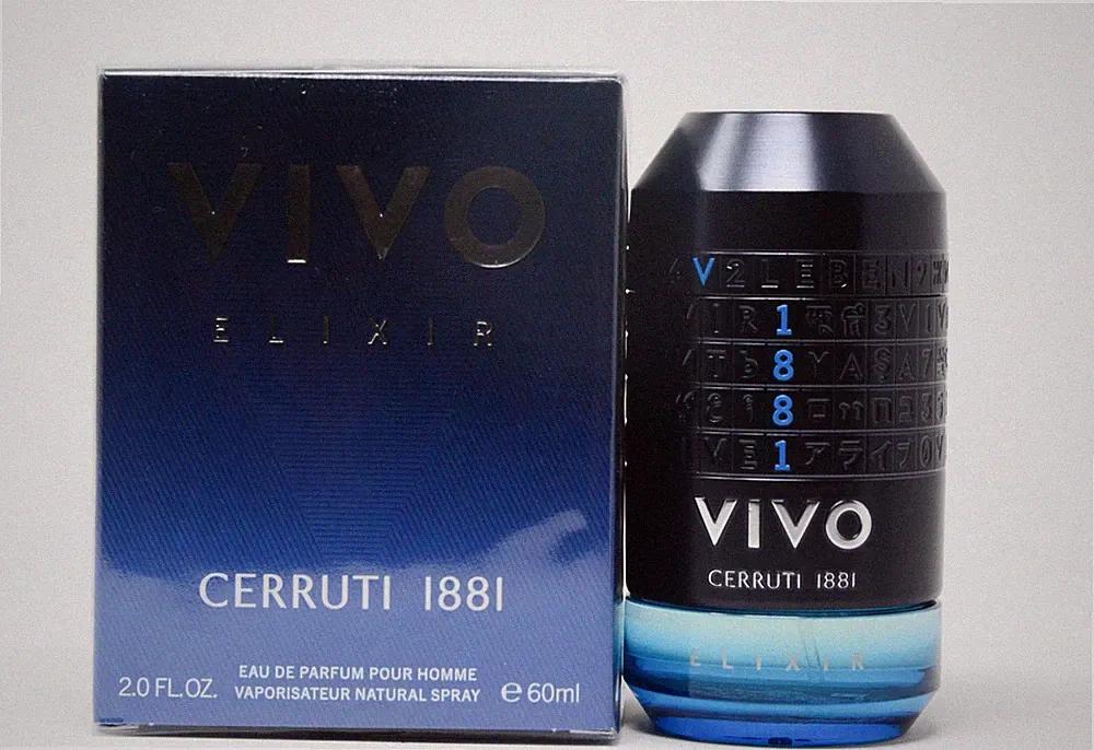 Cerruti 1881 Vivo Elixir Eau de Parfum pour Homme Spray 60 ml Herrenduft OVP