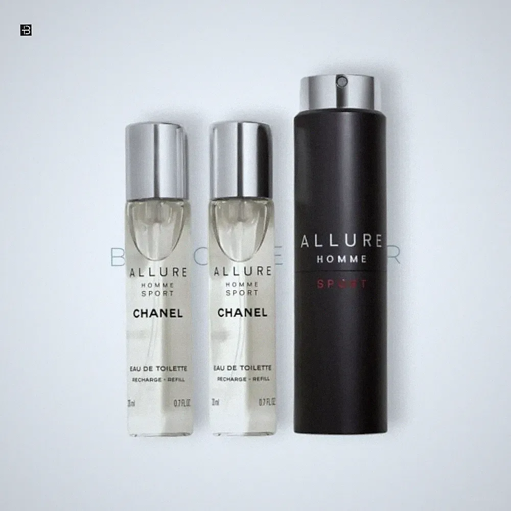 CHANEL ALLURE HOMME SPORT Twist and Spray Eau de Toilette 3 x 20 ml