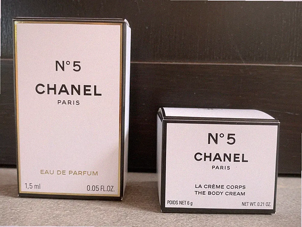Chanel Exclusive Set N5 und seine Körpercreme Eau de Parfum 1,5 ml