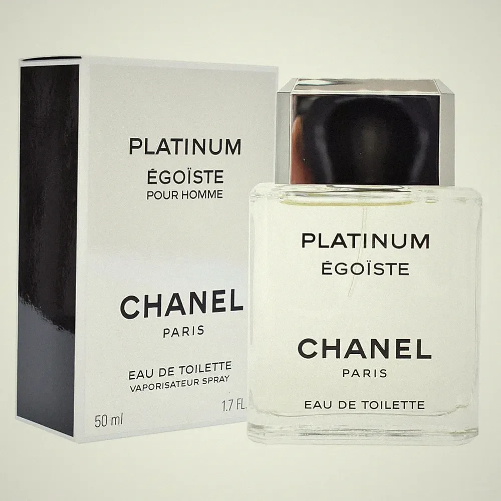 Chanel Platinum Egoiste Eau de Toilette 50 ml Premium Herren Parfum Duft Spray