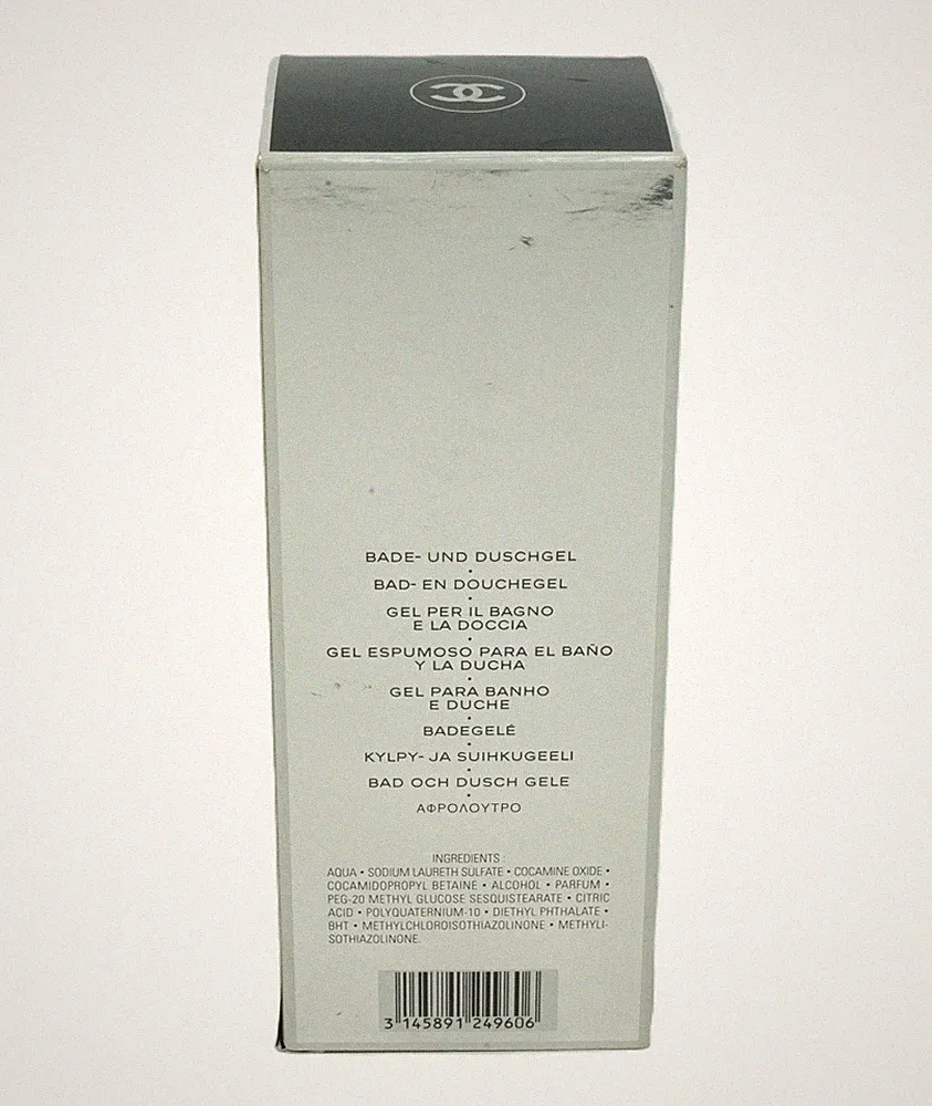 CHANEL Platinum Egoiste Gel Pour Le Bain Duschgel Shower Gel 150 ml