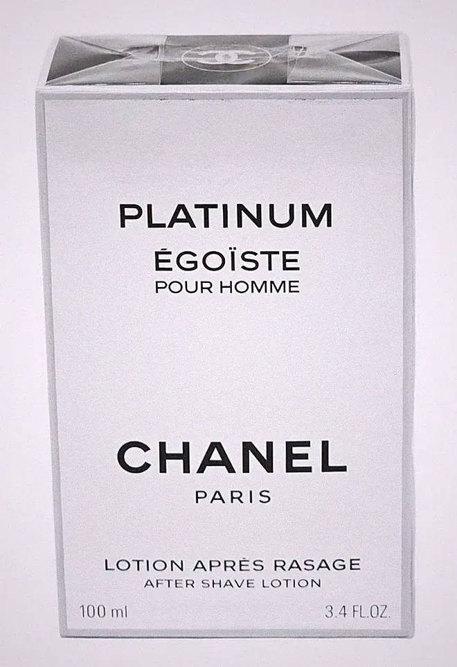 Chanel Platinum Egoiste Pour Homme After Shave Lotion 100 ml OVP NEU