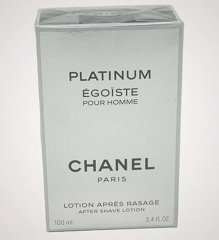 Chanel Platinum Egoiste Pour Homme After shave Lotion 100ml