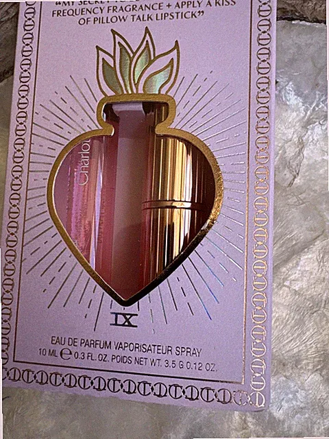 Charlotte Tilbury Love Frequency 10ml Parfum & Pillow Talk Lippenstift Full Size
