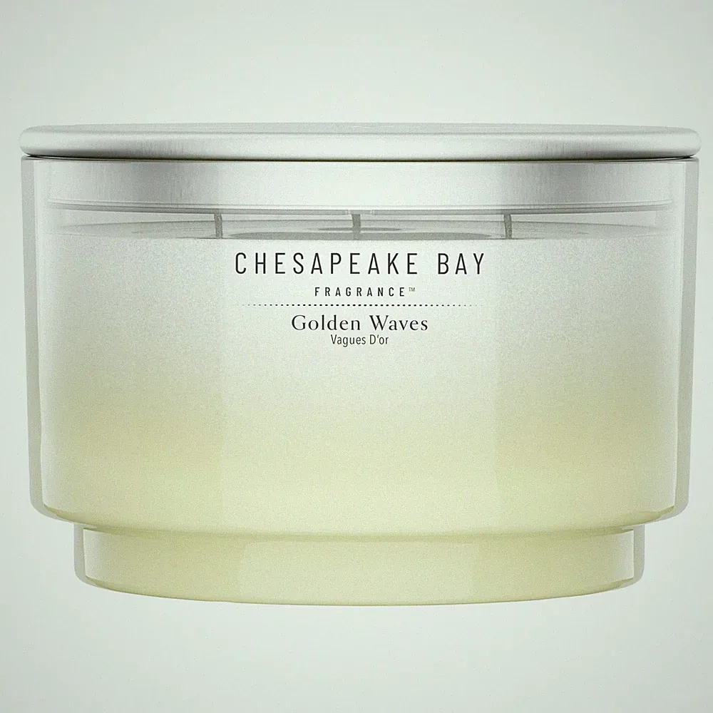 Chesapeake Bay Golden Waves Duftkerze 3 Docht Geschenk Damen Raumduft