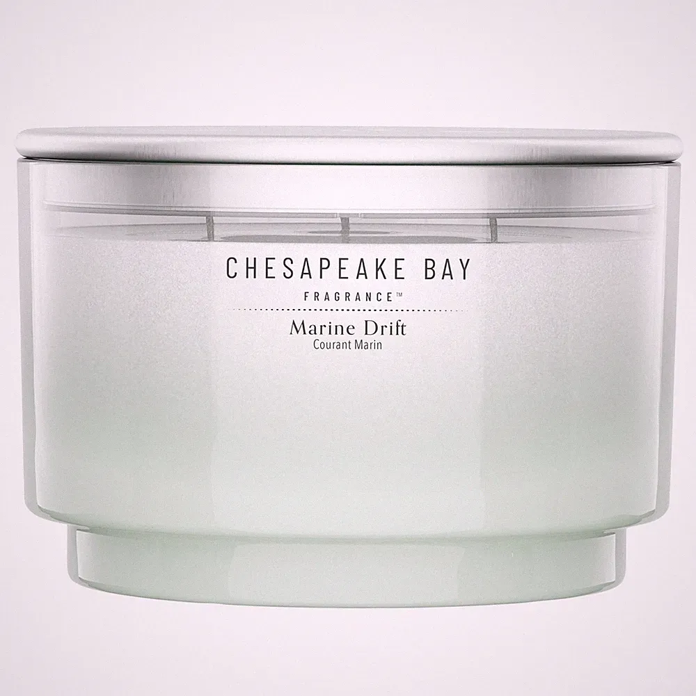 Chesapeake Bay Marine Drift Duftkerze 3 Docht Geschenk Damen Raumduft