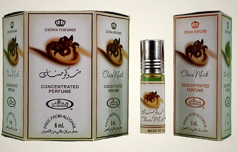 Choco Musk Al-Rehab Parfümöl Roll On 6X 6ml