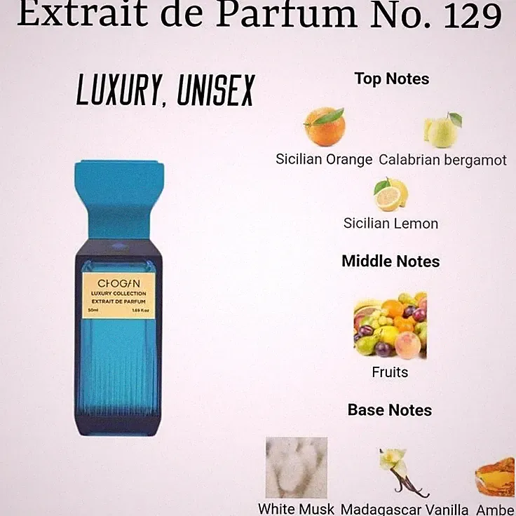 Chogan Luxury Collection Unisex Eau de Parfum 129ml