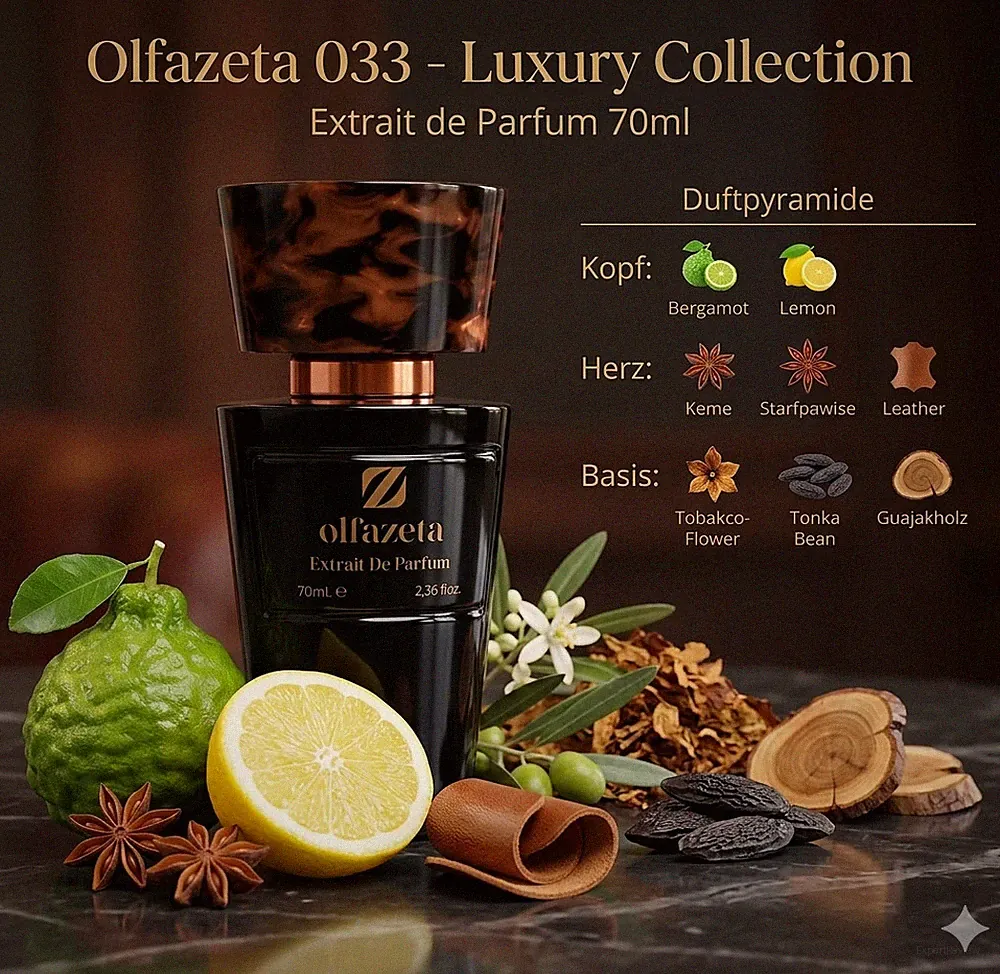Chogan Olfazeta 033M Luxury Line–70ml Extrait de Parfum–30% Essenz-Frisch&Würzig