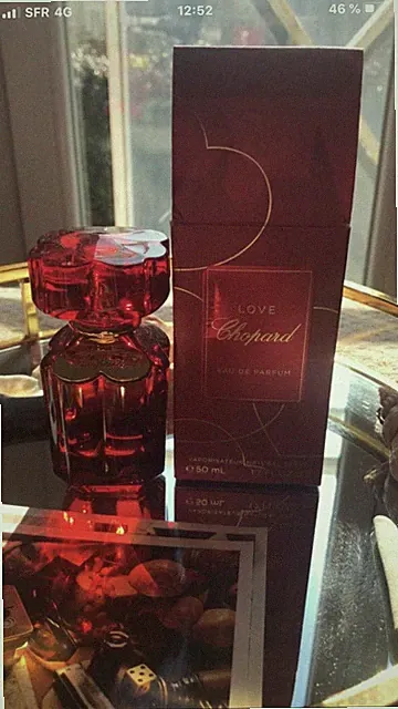 Chopard Love Chopard 50 ml Eau De Parfum für Damen Neu Box rot.