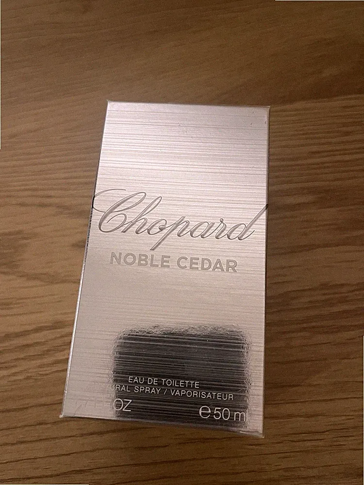 Chopard Noble Cedar Eau De Toilette Natural Spray 50 Ml Herrenduft NEU