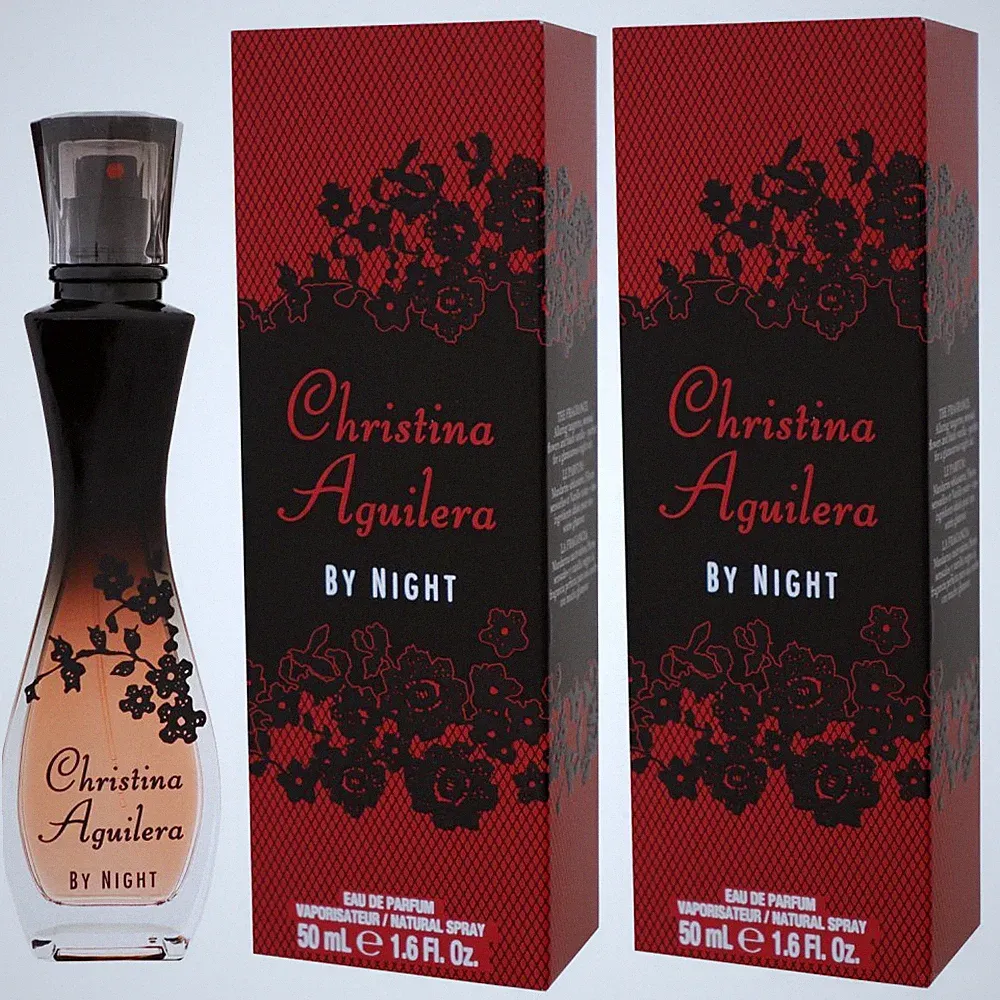 Christina Aguilera by Night 2 x 50 ml Eau de Parfum EDP Set Damenparfum