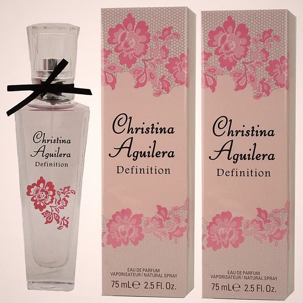 Christina Aguilera Definition 2 x 75 ml Eau de Parfum EDP Set Damenparfum