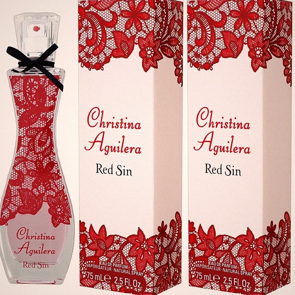Christina Aguilera Red Sin 2 x 75 ml Eau de Parfum EDP Set Damenparfum