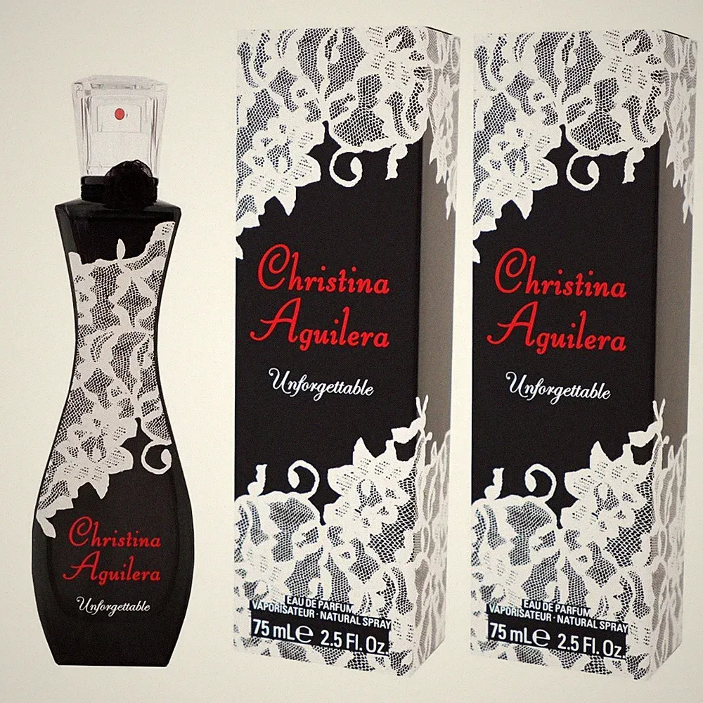 Christina Aguilera Unforgettable 2 x 75 ml Eau de Parfum EDP Damenparfum Set